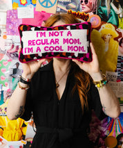Cool Mom Needlepoint Pillow