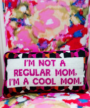 Cool Mom Needlepoint Pillow