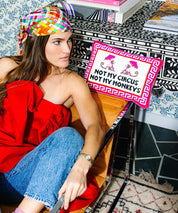 Not My Circus Needlepint Pillow