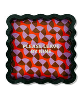 Leave By Nine Large Lacquer Tray