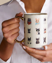 Cool Cats Porcelain Mug