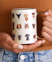 Hot Dogs Porcelain Mug