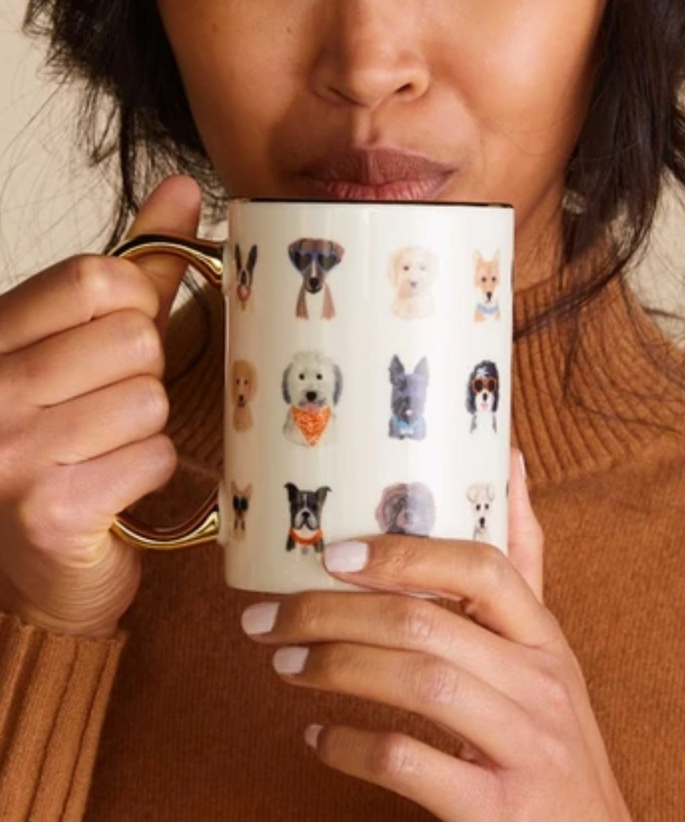 Hot Dogs Porcelain Mug