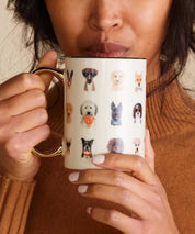 Hot Dogs Porcelain Mug