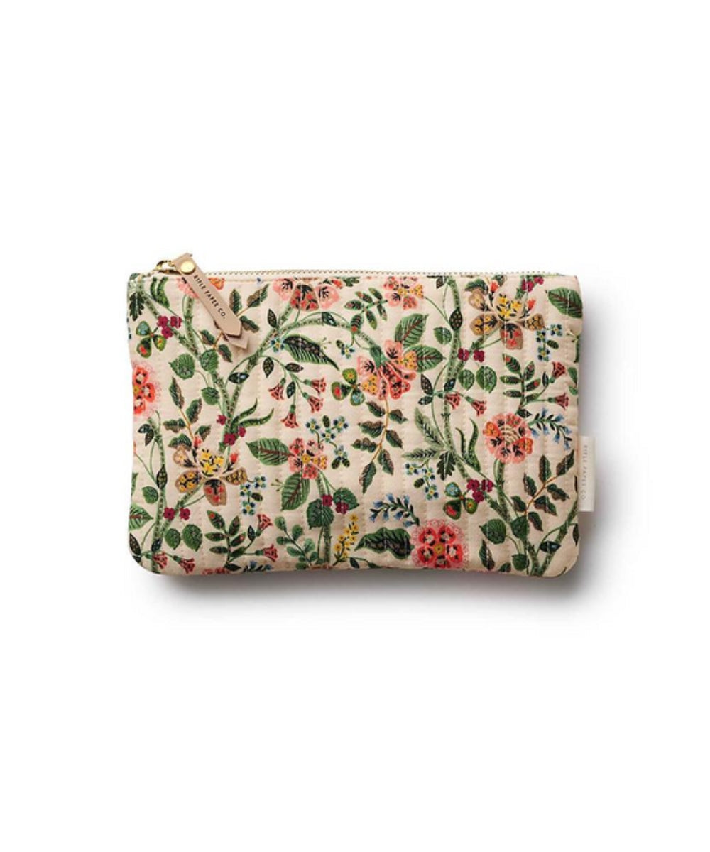 Gracie - Quilted Pouch Set