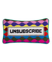 Unsubscribe Needlepoint Pillow