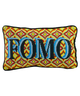 FOMO Needlepoint Pillow