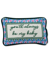 Be My Baby Mini Needlepoint Pillow