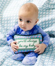 Be My Baby Mini Needlepoint Pillow