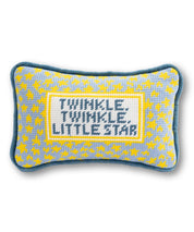 Twinkle Twinkle Mini Needlepoint Pillow