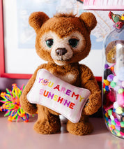 You Are My Sunshine Mini Needlepoint Pillow